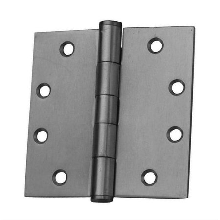 DON-JO Full Mortise Plain Bearing 4-1/2" x 4-1/2" Standard Weight Template Square Corner Hinge PB74545652